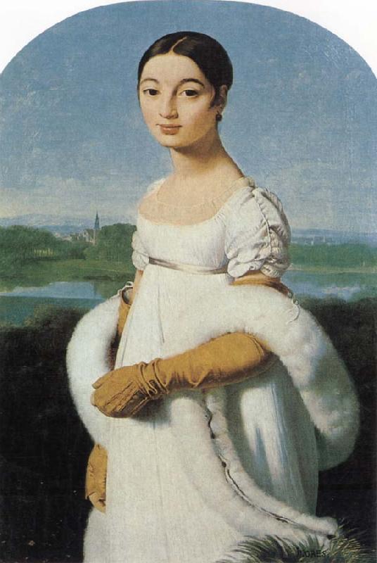 Jean-Auguste Dominique Ingres Mademoiselle Riviere Germany oil painting art